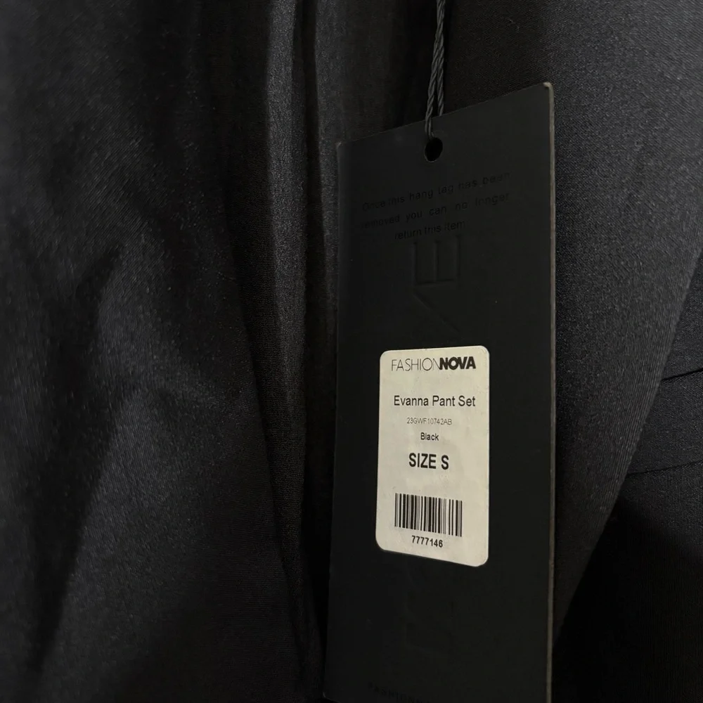 New Nova Luxe Suit Blazer Jacket Floral Appliqué Fashion Nova Evanna - Picture 5 of 6